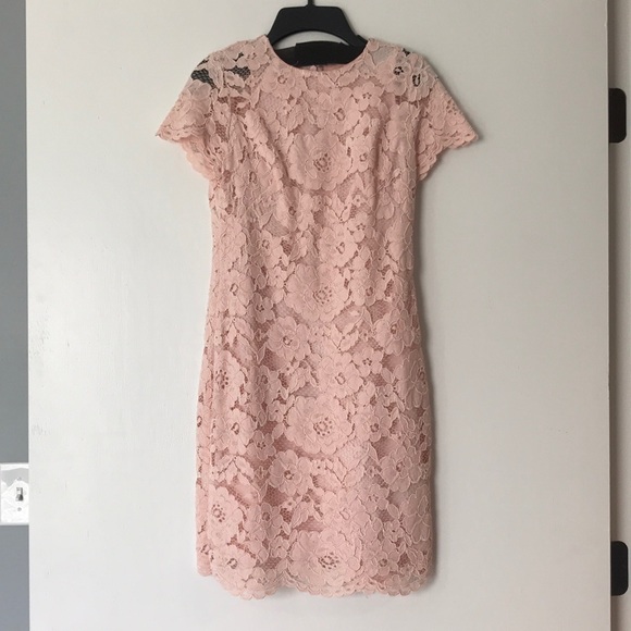 ralph lauren pink lace dress Lauren Ralph Lauren Lace Sheath Dress, $179 | Nordstrom